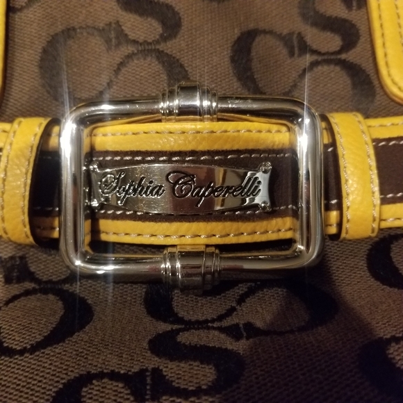 Sophia Caperelli Women's Large Signature Handbag w/Leather trim - Picture 8 of 14